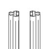 HSK Exklusiv E85056-2 inschuif magneetstrip recht, set van 2 stuks, 200cm