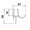 Kermi 2534061 set spatwaterdichtingen 8mm