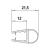 Kermi 6004125 muurafdichting verticaal 200cm