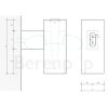 Decor Walther Tube 0541800 TB VKH kaarshouder/ bloemhouder chroom