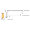 Decor Walther Brick 0590200 BK HTE60 handdoekhouder 60cm chroom