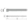 Decor Walther Brick 0590400 BK HTH1 handdoekhouder chroom