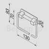 Geesa Standard 5146 toiletrolhouder zonder deksel chroom