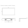 Clou Sjokker SJ092603941 planchet 180mm RVS geborsteld