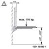 Keuco Collectie Plan 14980010051 klapzitting verchroomd/ wit (RAL 9010)