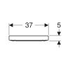 Geberit 300 Basic S8H51107000G toiletzitting met deksel wit