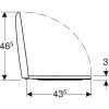 Geberit Renova 500836011 toiletzitting met deksel wit