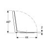 Geberit 300 Basic S8H51107000G toiletzitting met deksel wit