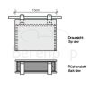 Decor Walther 0419400 BOOK 1-15 LED spiegellamp dimbaar 15x11,5cm chroom