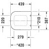 Duravit P3 Comforts 0020410000 toiletzitting met deksel wit *niet meer leverbaar*