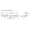 Easy Drain Compact 30 TAF Wall EDCOMTAFW190030 douchegoot 190cm zijuitloop