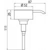 Emco System 2 352100190 doseerpomp metaal chroom