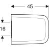 Geberit Icon 500837011 toiletzitting met deksel wit