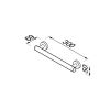 Geesa Comfort & Safety 915806-02 veiligheidsgreep 30cm chroom