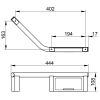 Keuco Collectie Plan 14909011037 handgreep 135° verchroomd