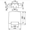 Keuco Collectie Plan 14983170038 klapzitting aluminium gelakt/ lichtgrijs (RAL 7035)