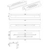 Brauer 5-CE-226 handdoekrek met planchet 40cm chroom