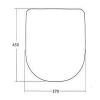 Sphinx 430 S8H51400000 OLW-15 softclose toiletzitting met deksel wit (OUTLET)
