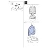 Geberit Acanto 500.604.01.2 toiletzitting met deksel wit