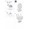 Geberit Icon 500670011 toiletzitting met deksel wit