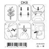 Pressalit 3 voor Sphinx Ravenna 708000-DK8999 toiletzitting met deksel wit *niet meer leverbaar*