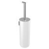 Pressalit Style PR10810 toiletborstelgarnituur geborsteld staal/ wit