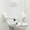 Handicare (Linido) LI2603390111 opklapbare toiletbeugel 900 mm staal gecoat antraciet