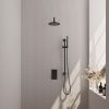 Brauer Edition 5-S-062 thermostatische inbouw regendouche 3-weg omstelling SET 39 mat zwart
