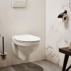 Haceka Aspen 1209511 closetrolhouder met klep mat zwart