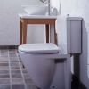 Pressalit Objecta D 172111-BR7999 toiletzitting met deksel zwart polygiene