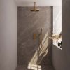 Brauer Edition 5-GG-055 thermostatische inbouw regendouche 3-weg omstelling SET 30 goud geborsteld PVD