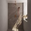 Brauer Edition 5-GK-072 thermostatische inbouw regendouche 3-weg omstelling SET 47 koper geborsteld PVD