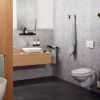 Haceka Aline 1208663 planchet 600mm gesatineerd glas/ mat zwart