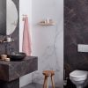 Haceka Allure 1208471 planchet 600mm helder glas/ RVS geborsteld