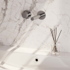 Brauer Edition 5-CE-083-S5-65 inbouw wastafelmengkraan met rechte uitloop en rozetten model B2 chroom