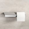 Geesa Shift Chrome 919924-02 toiletrolhouder zonder klep met planchet chroom