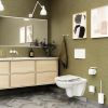 Pressalit Choice Q60850 toiletborstelgarnituur voor wandmontage mat wit