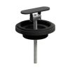 Clou CL1060300021 afvoerplug en sifonaansluiting t.b.v. (New) Flush en First fonteinen, mat zwart