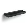 Clou New Wash Me CL0230438 wastafel 110x42cm mat zwart keramiek