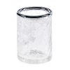 Decor Walther Crack 0933100 CR BER beker craquelé glas/ chroom