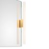 Decor Walther 0402282 OMEGA 1 spiegellamp 30/50x5cm mat goud