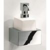 Decor Walther Brick 0590900 BK WSP zeepdispenser wit porselein/ chroom (OUTLET)