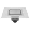 Easy Drain Aqua Jewels Quattro AJQ15X15ZM doucheput 15x15cm zijuitloop