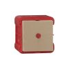 Gira 289100 E22 inbouwdoos rood (OUTLET)
