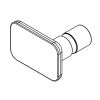 HSK E100140-20-41 knopgreep Softcube chroom