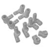 Novellini R04PET-26 scharnierdelenset wit ral 9010