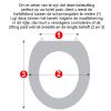 Pressalit Inspira Uni 1074000-D05999 toiletzitting met deksel wit