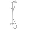 Pure Ebro EB5209 douche opbouwset met thermostaat chroom