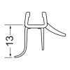 Artweger Pureline PLZ105 afdichtingsstrip horizontaal
