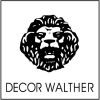 Decor Walther 0008049 afdekplaat geborsteld nikkel voor BS 25, BS 25/V, BS 40 en BS 40/V